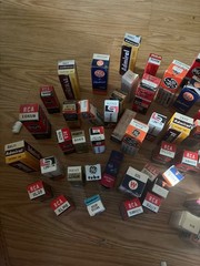 100 nsos radio and tv tubes in orginal box.