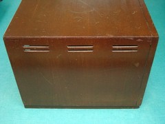 Vintage 1940’s Automatic Model TV-709, 7″ Table Top TV in Mahogany Cabinet