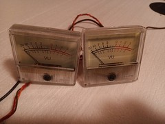 Technics RS-1500US Reel to Reel Vu Meters 2
