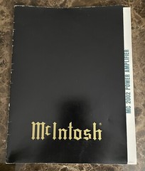 McIntosh MC2002 Stereo Power Amplifier With Manual/ Original Box