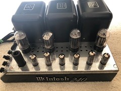 McIntosh MC-240 Vintage Stereo Tube Power Amplifier (Original Condition)