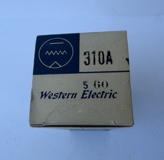 Western Electric Vacuum Tube 310A 5 60 (6025) 1960 Date New Old Stock