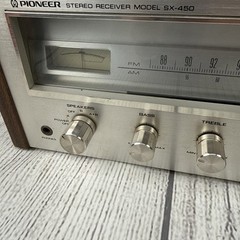 Vtg Pioneer Stereo Receiver Model SX-450 Tested & Works Great – Nice Cond