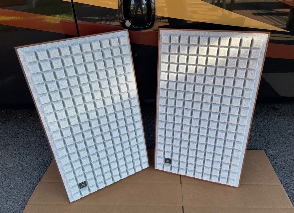 JBL L-100 Quadrex Foam Speaker Grille Inserts (ARTIC WHITE) L100 Century NEW