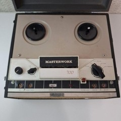 Vintage Masterwork M-700 Portable Reel To Reel Tape Recorder Untested-For Parts