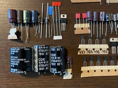 Pioneer SX-525 Complete Rebuild Kit High-Quality Receiver Recap Caps Transistors