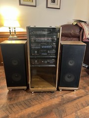 Curtis Mathes Vintage Stereo Console System Turntable Cassette KL818 KS618