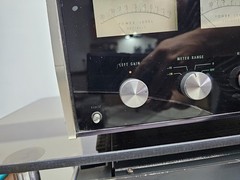 McIntosh MC-2105 Stereo Power Amplifier Serviced Operational.
