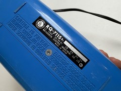 PANASONIC VINTAGE RARE Blue 1970 1980 CASSETTE TAPE RECORDER TAKE N TAPE RQ-711S