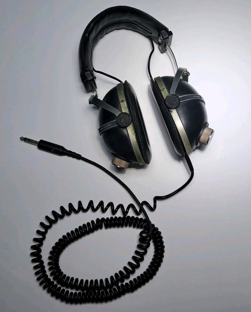 Vintage 70s Pioneer Stereo Headphones SE-405 Japan Untested