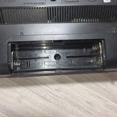 SONY ICF-760 FM/AM 2 Band Receiver Radio Made In Malaysia With Power Cord Tested