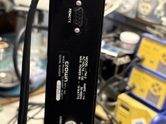 Crown FM Two Tuner Stereo Silver With Rack Handles. Fully Serviced!