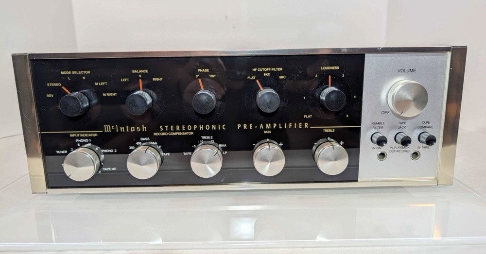 McIntosh C20 Vintage Legacy Tube Preamplifier