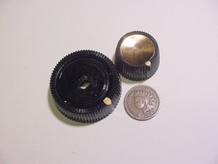 HEATHKIT SP-2 STEREO TUBE PREAMPLIFIER 2-PARTS COAXIAL CONTROL KNOB SET (LG)***