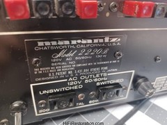 Marantz 2220B Stereo Receiver. REBUILD 2025 LED Upgrade w/ Original Packaging