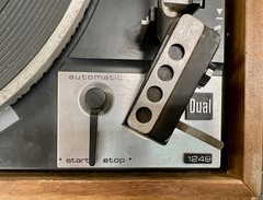 Dual 1249 Belt Drive Turntable United Audio Parts/Repair See Video