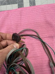 BSR 260 AX C123R Other Turntables OEM POWER CONNECTOR AUDIO GROUND POWER CABLES