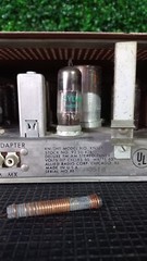 Vintage Deluxe Knight FM-AM Tuner Model KN125 Used Turns on with Power Cord