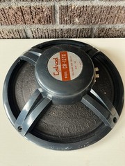 Vintage 1960s 12 inch CR-12TX CalRad Coaxial speaker 8 ohm Japan Rare Working