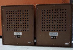 Realistic Minimus-3 Model# 40-913E 7W Max Compact Bookshelf Speakers Working