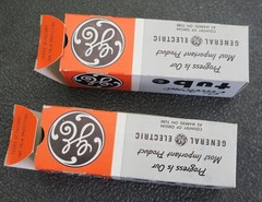GE 6L6GC Vintage Matched Pair Power tubes w/ Original boxes – from KCANos Tubes