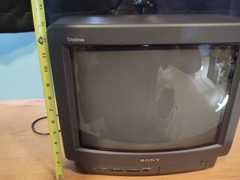 Sony Trinitron CRT TV KV-13M10 13″ Retro Gaming VCR TESTED