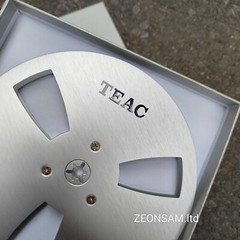 1 PCS 7” TEAC Tape Reel Aluminum Reel to Reel Empty Take up Reel(Sliver)