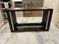 Crown By Jeln – Vintage Oiled Walnut Cabinet 6U Rack Mount VTG HiFi Wood Veneer