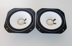 Yamaha JA-1801 00 Woofer Driver Pair (2) – Made in Japan – Studio Monitor Speake