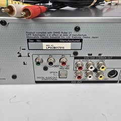 Panasonic DMR-ES30V DIGA DVD/VHS Recorder VCR Combo 4-Head Plays TESTED