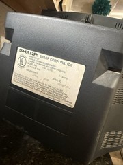 Sharp 19 inch Color TV 19N-M100 Year 2000 TESTED Working