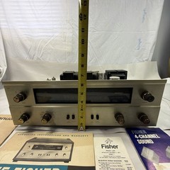 The Fisher 400 Tube FM Multiplex Stereo Receiver As Is For Parts