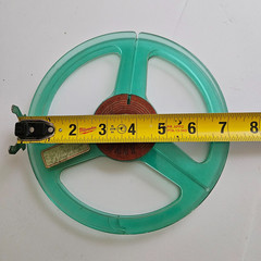 BASF 7″ Empty Reel for 1/4″ Tape Green Plastic