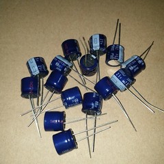 NOS PANASONIC SS-U 1000uF 25v JAPAN HQ AUDIO CAPACITORS ! 20pcs