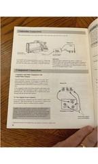 RCA Color TV Owners Manual 1991 Thomson Indianapolis Taiwan 1Q57 189-01A
