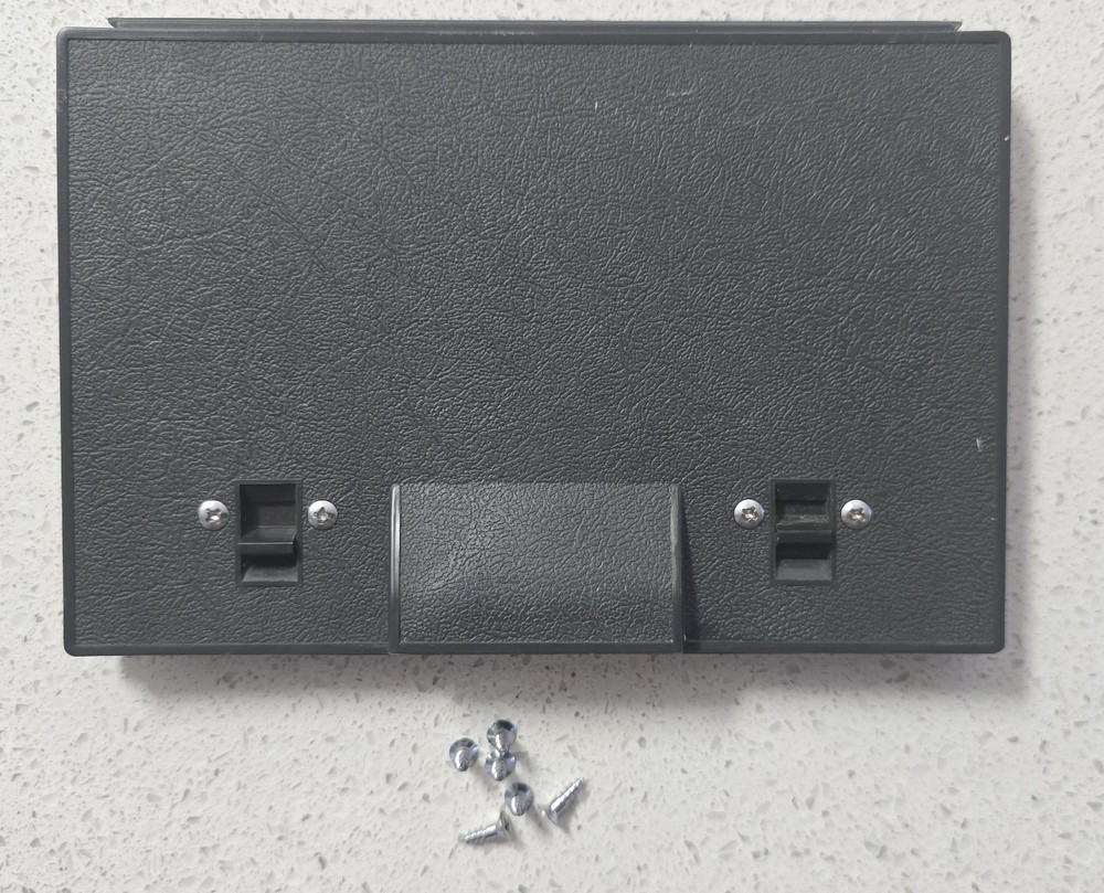 Vintage Sony TC 530 Reelcorder Cord Storage Door Set w Mount Screws Locks Japan