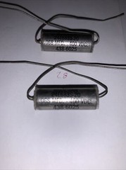 Gudeman Vintage Paper in Oil Capacitors .068 MFD 400 VDC Quantity of (2)