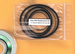SONY TC-366 Reel-to-Reel Belt Kit + .pdf Service Manual on CD