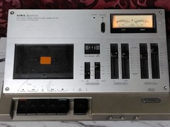 Aiwa Solid State Stereo Cassette Deck AD-1250 READ DESCRIPTION