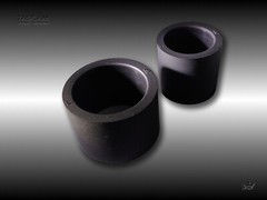 Tascam MSR-24 1″ New set : Pinch roller tire + guide pulley tire 1 inch