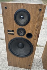 Vintage Pioneer 150W 3-Way Speaker system CS-K535 150W Japan & USA 36″ WORKING!