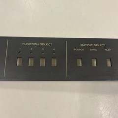 TEAC A-3440 Power Function Faceplate Replacement Play Pause Stop