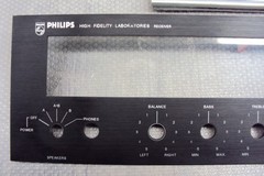 Philips 7831 Receiver Faceplate. Read All Below. Tested Parting Out Entire 7831