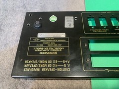 Pioneer SA-6500 II Stereo Integrated Amplifier Parting Out Rear Panel