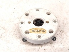 Nice Ceramic Johnson 4 Pin UX Socket / Old Vintage Ham Radio Tube Transmitter