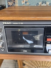 Beautiful Vintage Teac C-3X Cassette Deck 3 Head Japan Same as Tascam 122