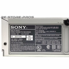 Sony SLV-D370P DVD VCR Combo Player VHS Hi-Fi Stereo Progressive Scan