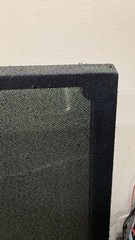 2X OEM Vintage Marantz SP-1200 & Others Speaker BLACK CLOTH GRILLS SEE PICS PLS