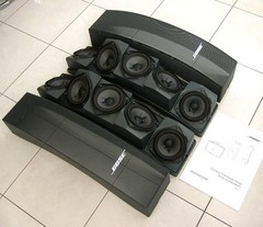 BOSE Panaray 502A Loudspeakers Pair Black Ceiling Mount Pro Audio Tested Black