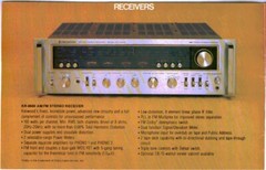 Kenwood KR-9600 rebuild restoration recap service kit fix repair